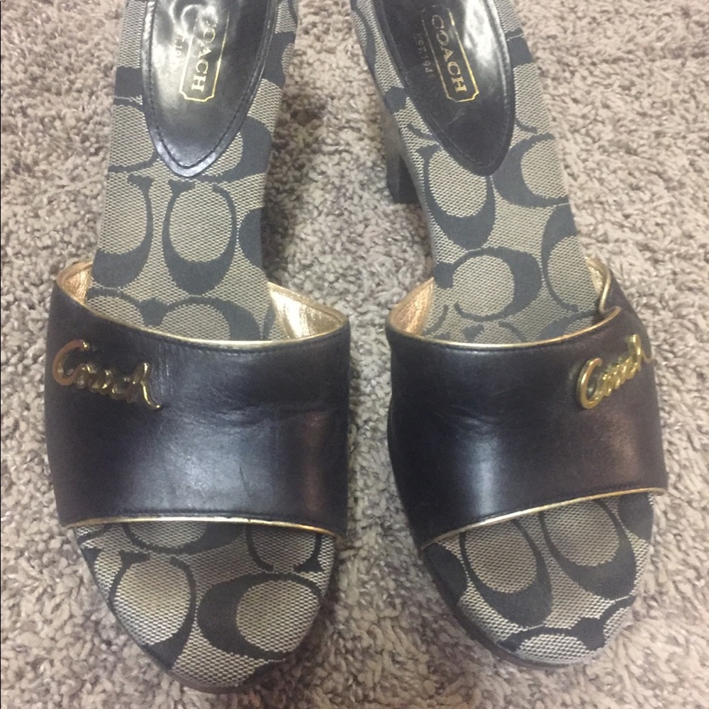 Coach sandals